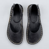 Siyah Doğal Barefoot Sandalet