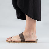 Kahve Barefoot Parmak Arası Sandalet