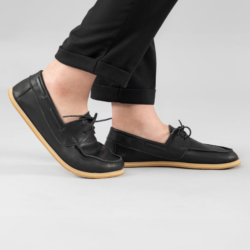 Schwarze Oxfords für Herren