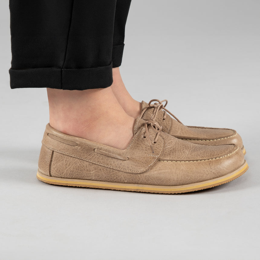 Hellbraune Boat Shoes für Herren