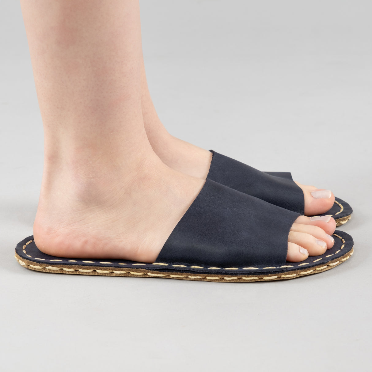 Mavi Barefoot Tek Bant Sandalet