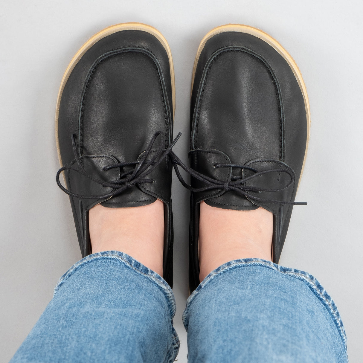 Men's Black Boat Shoes