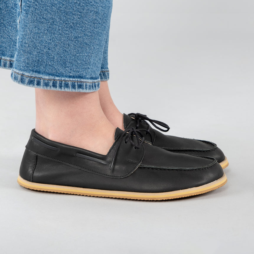 Schwarze Oxfords für Herren