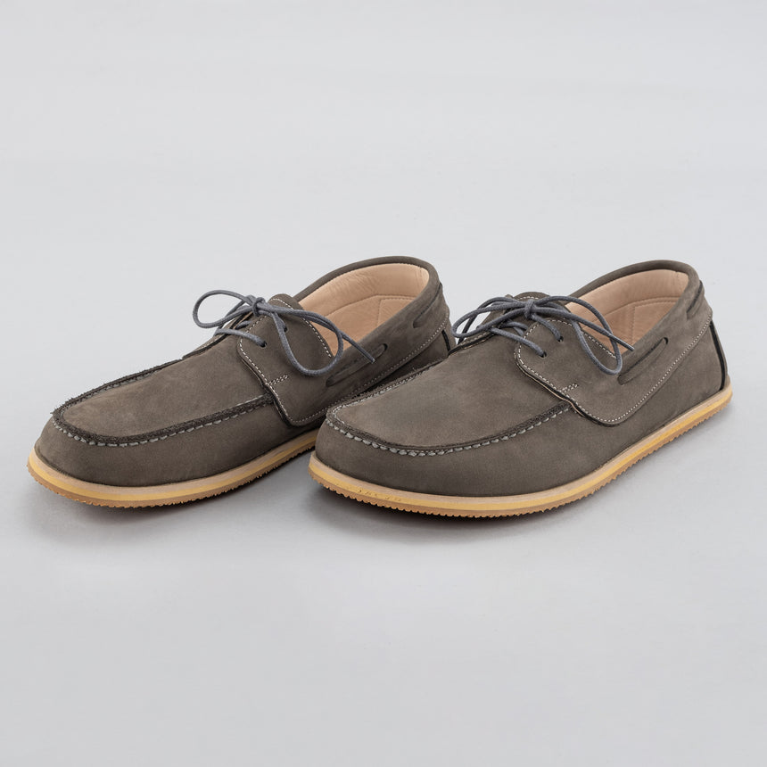 Graue Boat Shoes für Herren