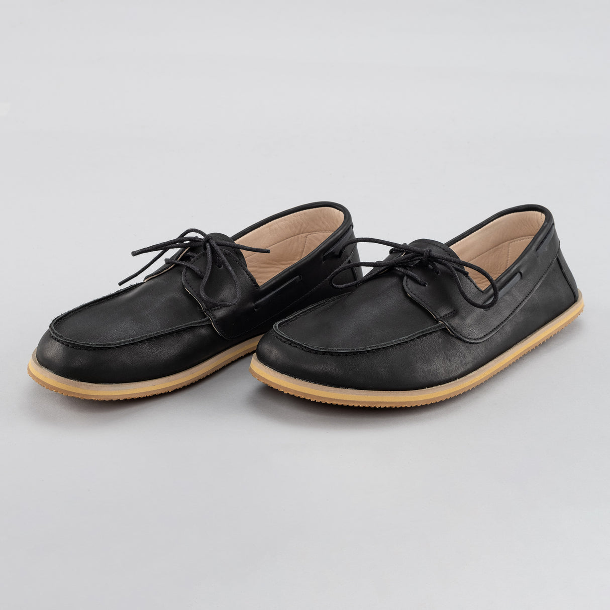 Women's Black Boat Shoes