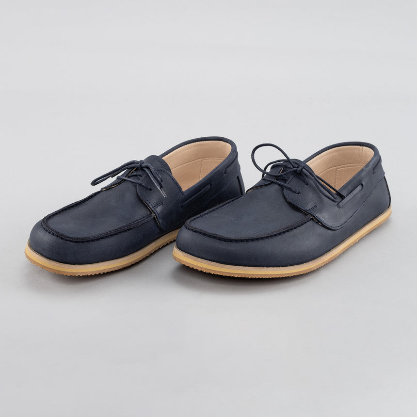 Blaue Boat Shoes für Herren