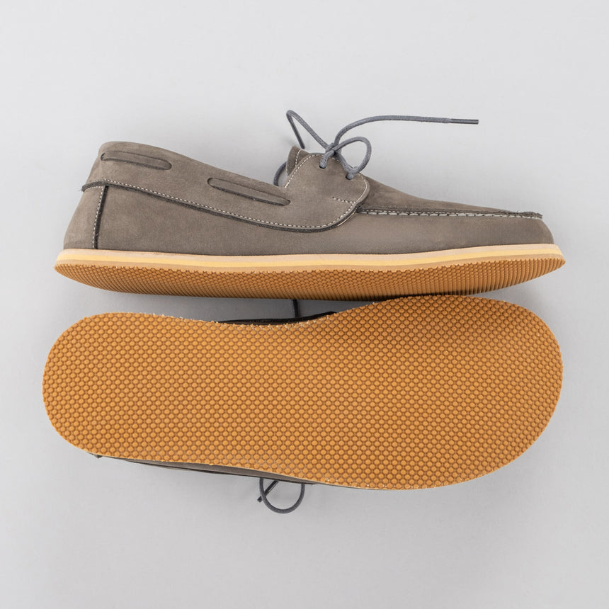 Graue Boat Shoes für Herren