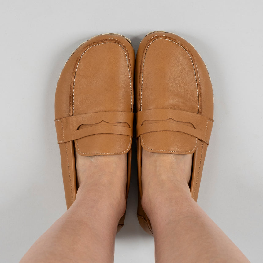 Men's Coconut Penny Loafers - Atlantis Handmade Shoes - 