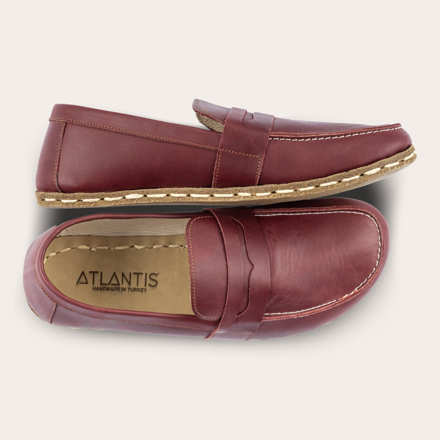 Women's Scarlet Penny Loafers