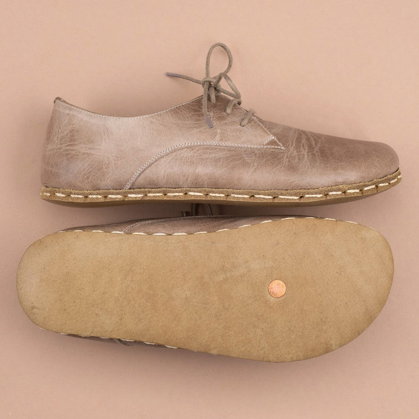 Women's Tan Oxfords