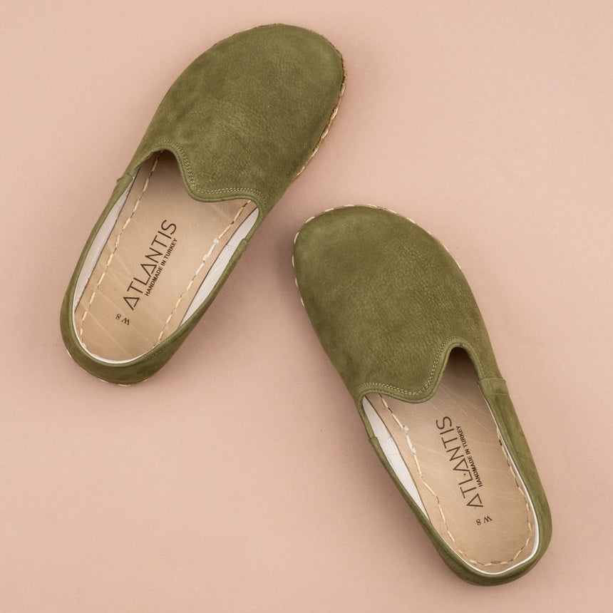 Women's Olive Barefoots