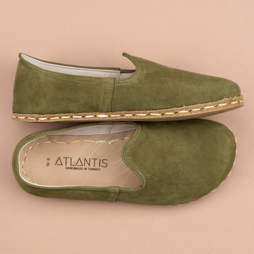 Women's Olive Barefoots