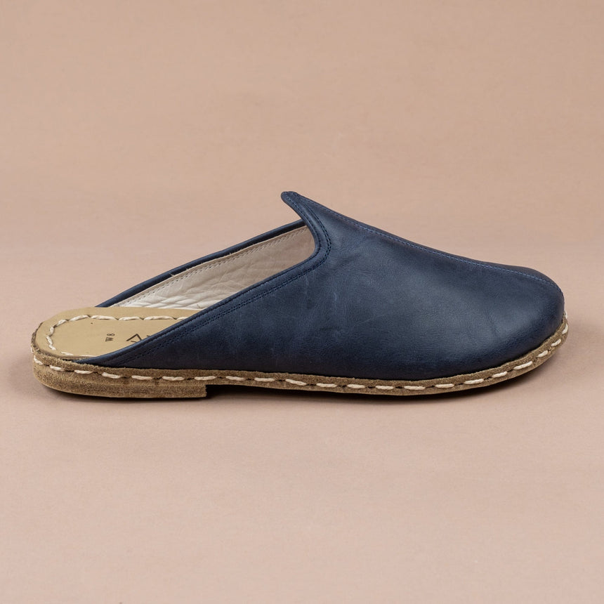 Men's Blue Barefoot Slippers