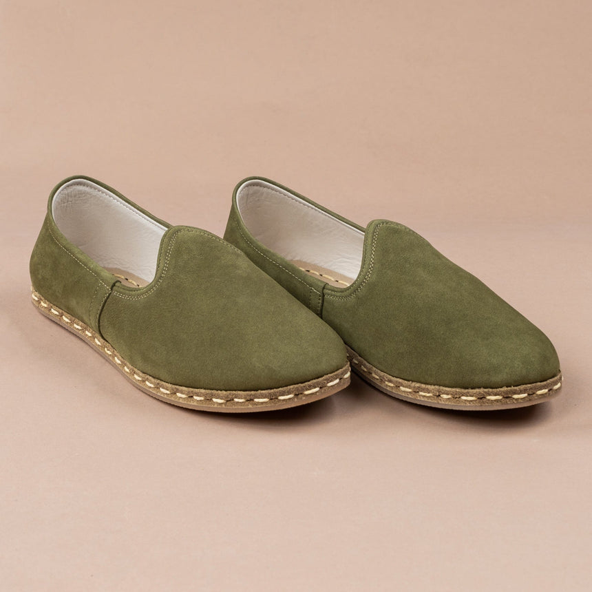 Men's Olive Nubucks