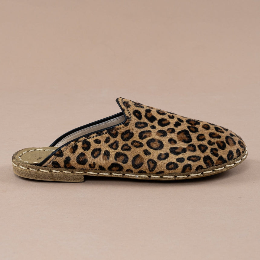 Kadın Leopard Barefoot Terlik