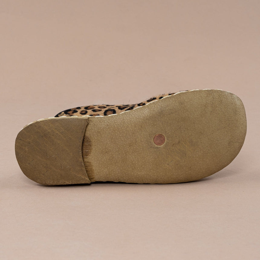 Men's Leopard Barefoot Slippers