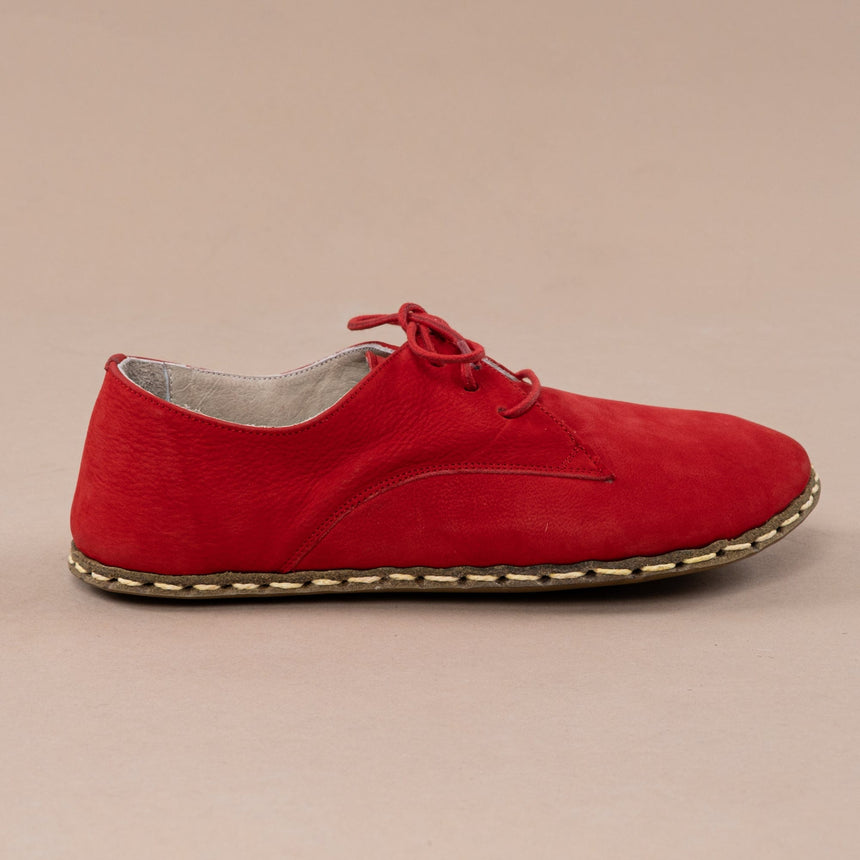 Rote Oxfords für Damen