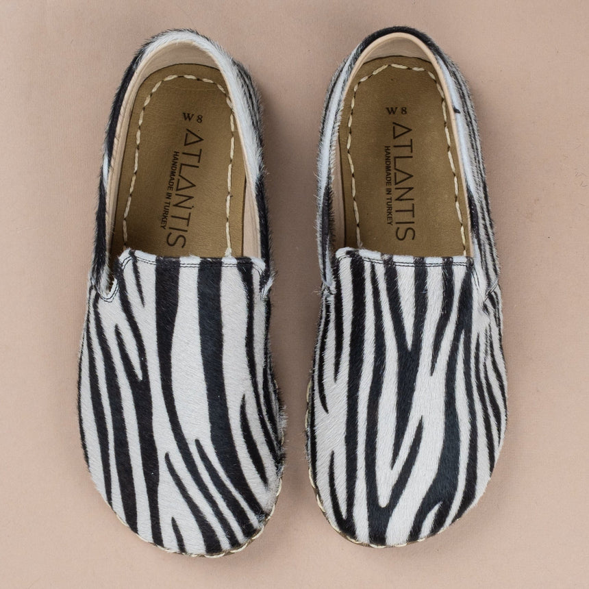 Men's Leather Zebra Minimalists