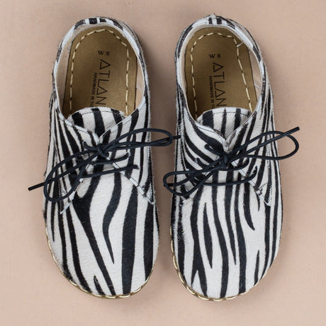Kadın Zebra Oxford Ayakkabı