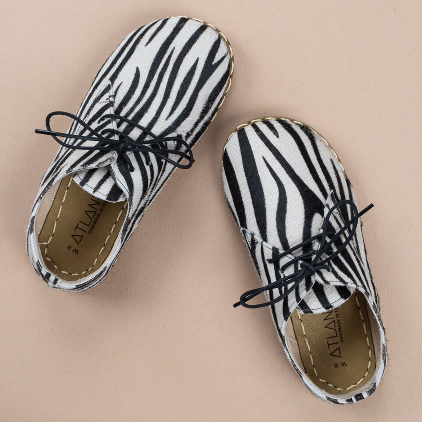 Zebra-Oxfords für Damen