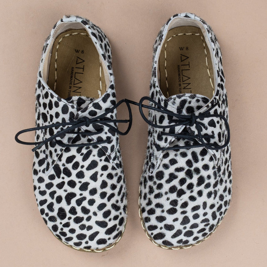 Oxford-Schuhe für Herren mit Polka Dots