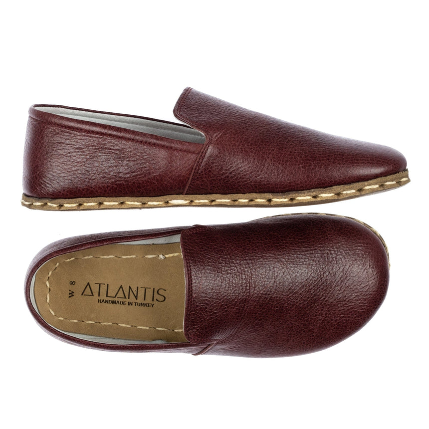 Men's Leather Bordeaux Minimalists