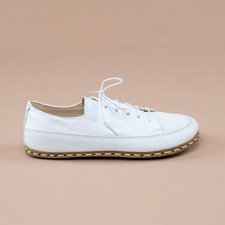 Women's White Barefoot Sneakers