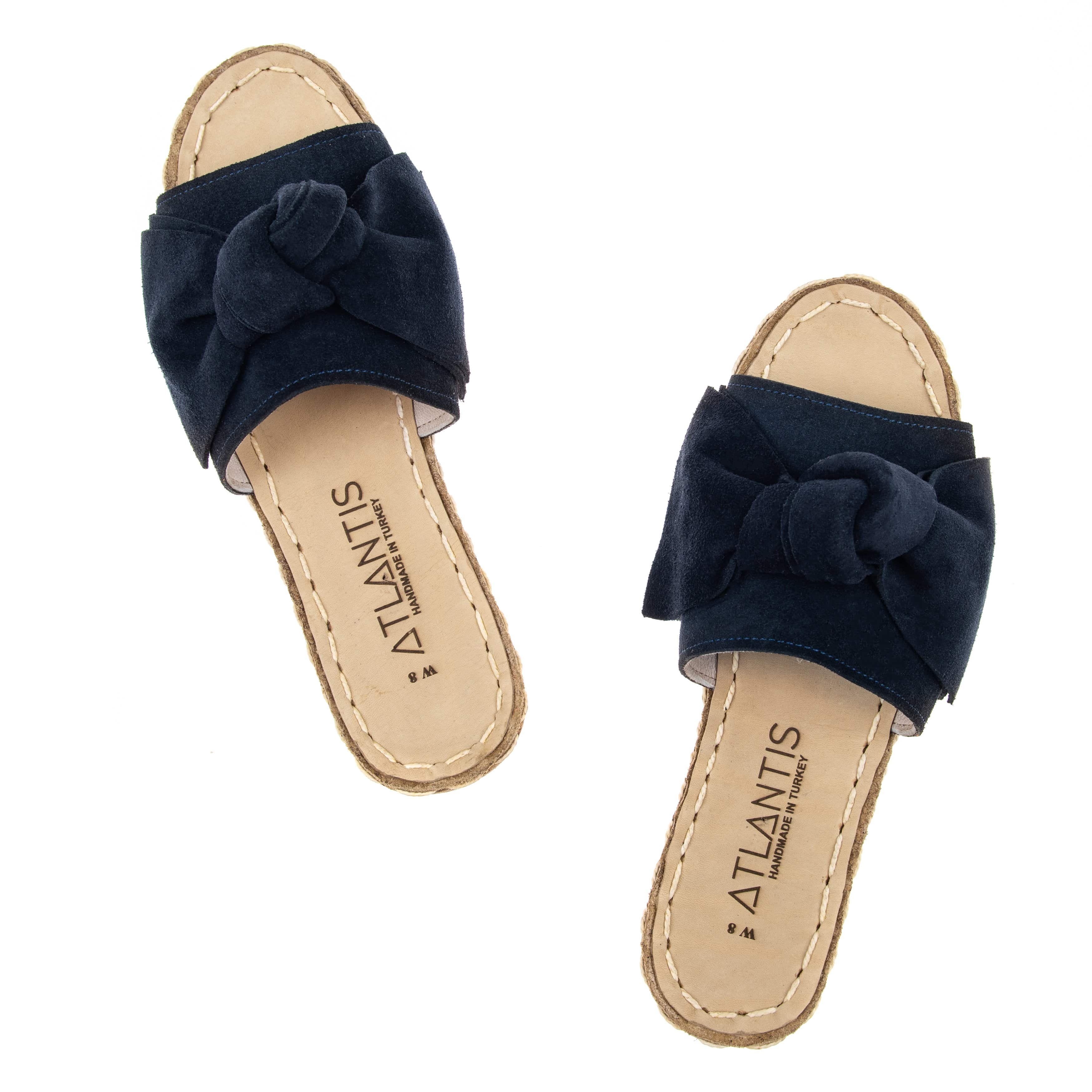 Navy Blue vegan Sandals for Men