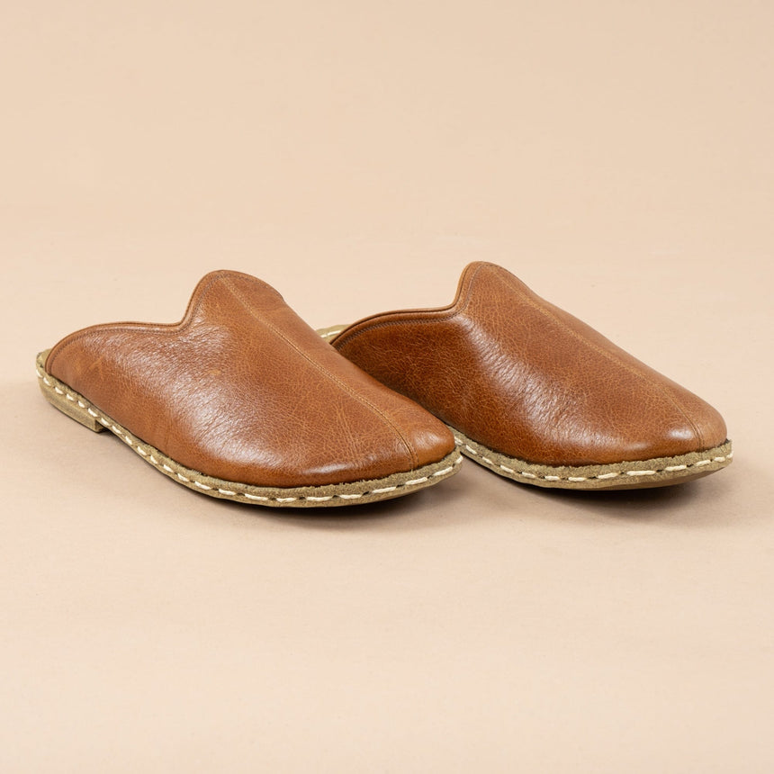 Women's Brown Barefoot Slippers