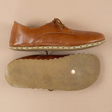 Erkek Kahverengi Oxford Ayakkabı
