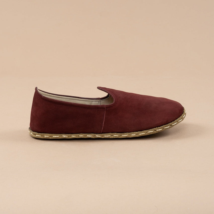 Women's Burgundy Barefoots