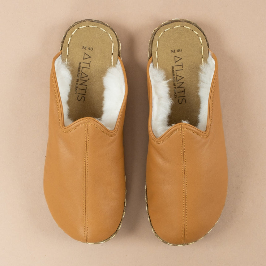 Women's Coconut Leather Barefoot Shearlings