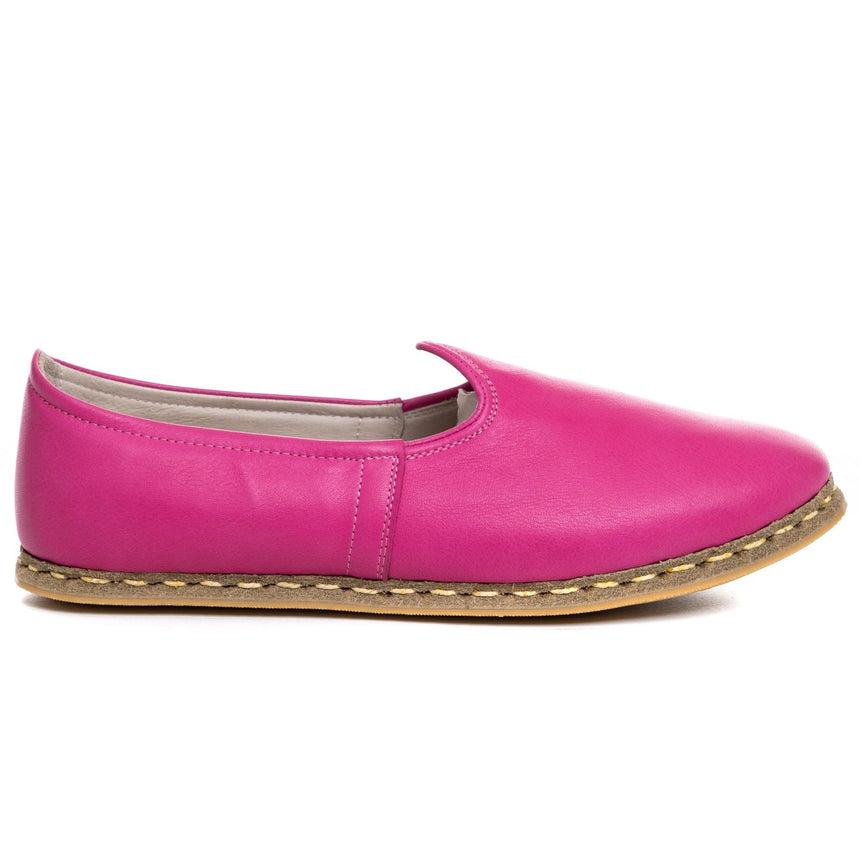 Yemeni Erkek Pembe Slip On Ayakkabı