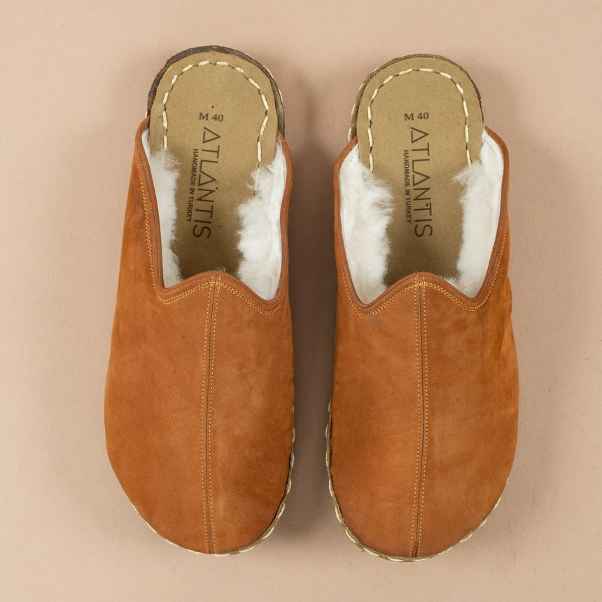 Men's Leather Safari Barefoot Shearlings