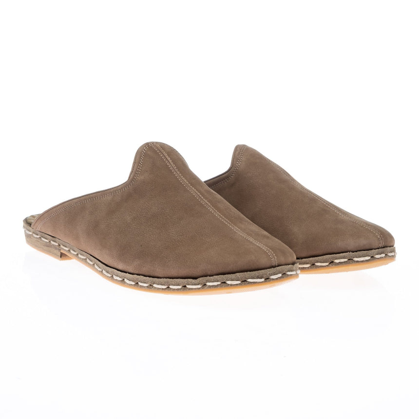 Men's Beige Slippers