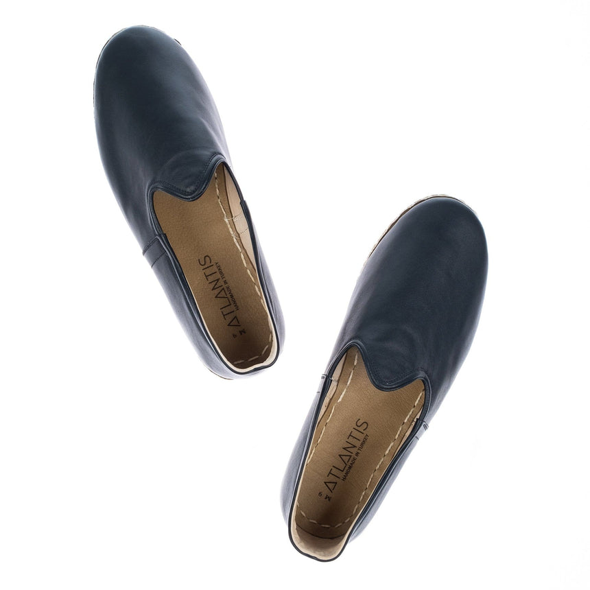 Women's Black Slip On Shoes