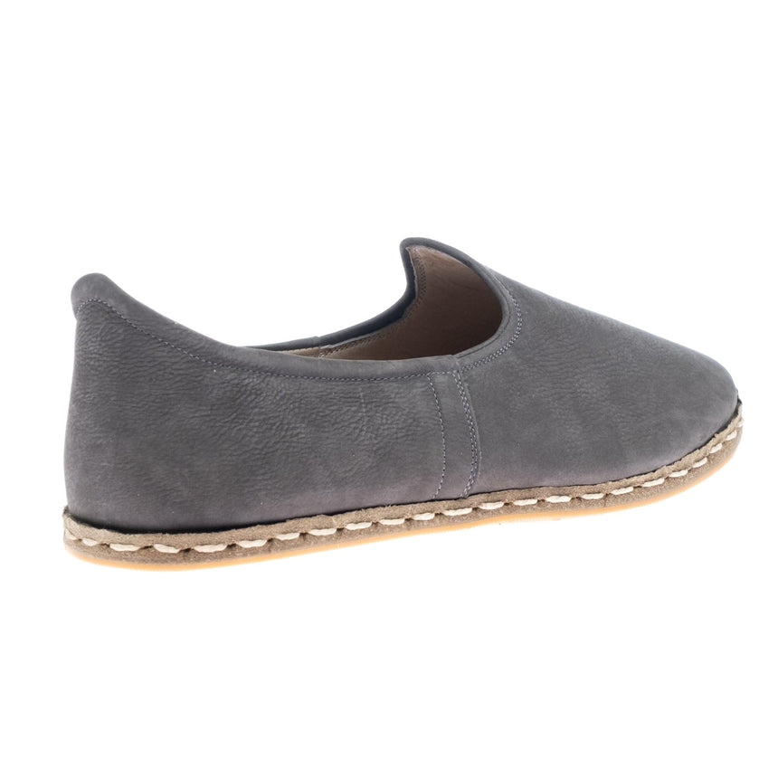 Graue Slip-On-Schuhe für Herren