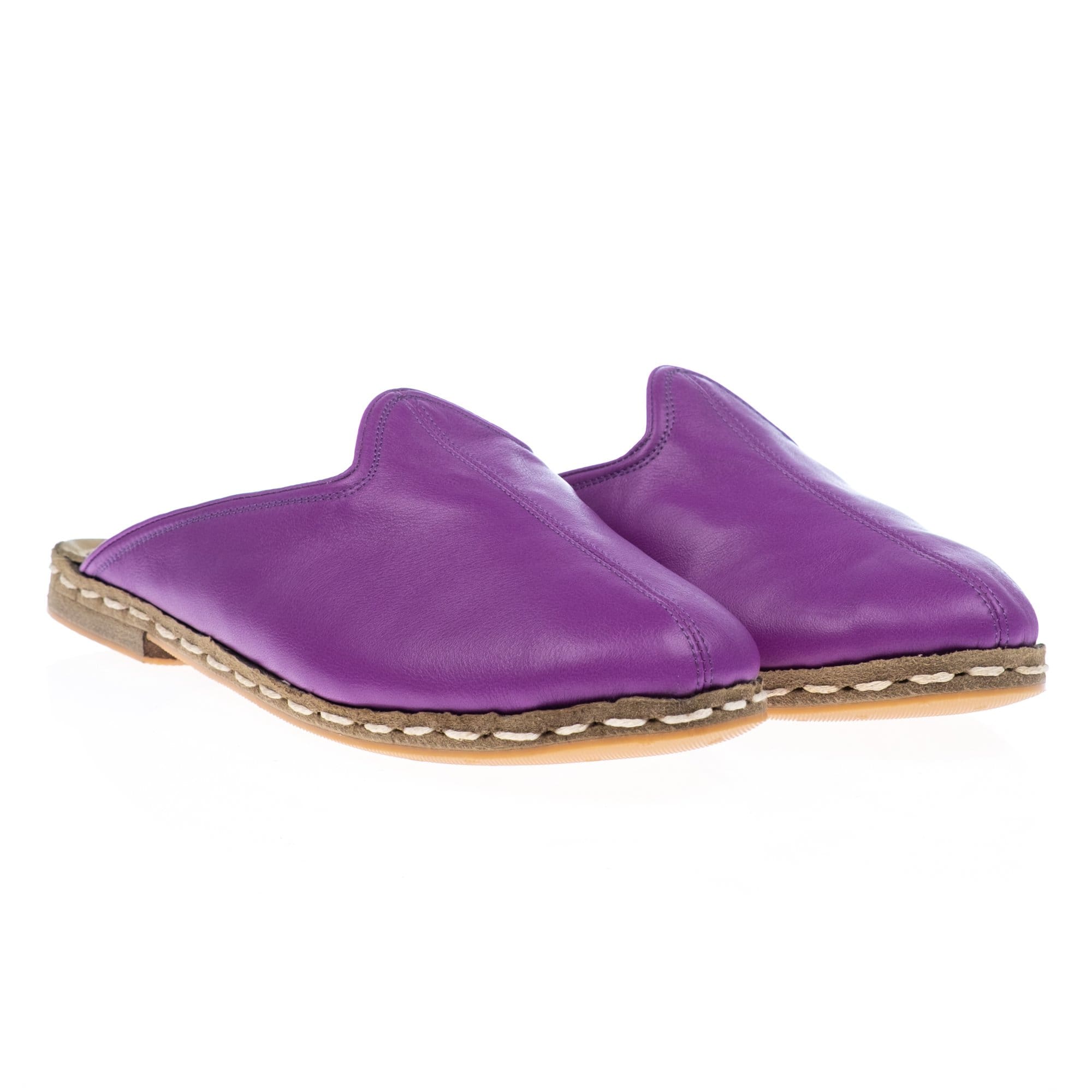 atlantis handmade shoes mardi gras turkish leather slippers purple 471613d9 039e 4ef8 b429 1cf89685eba4