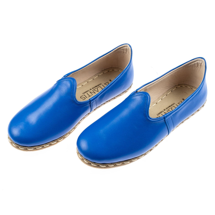 Men's Blue Slip On Shoes