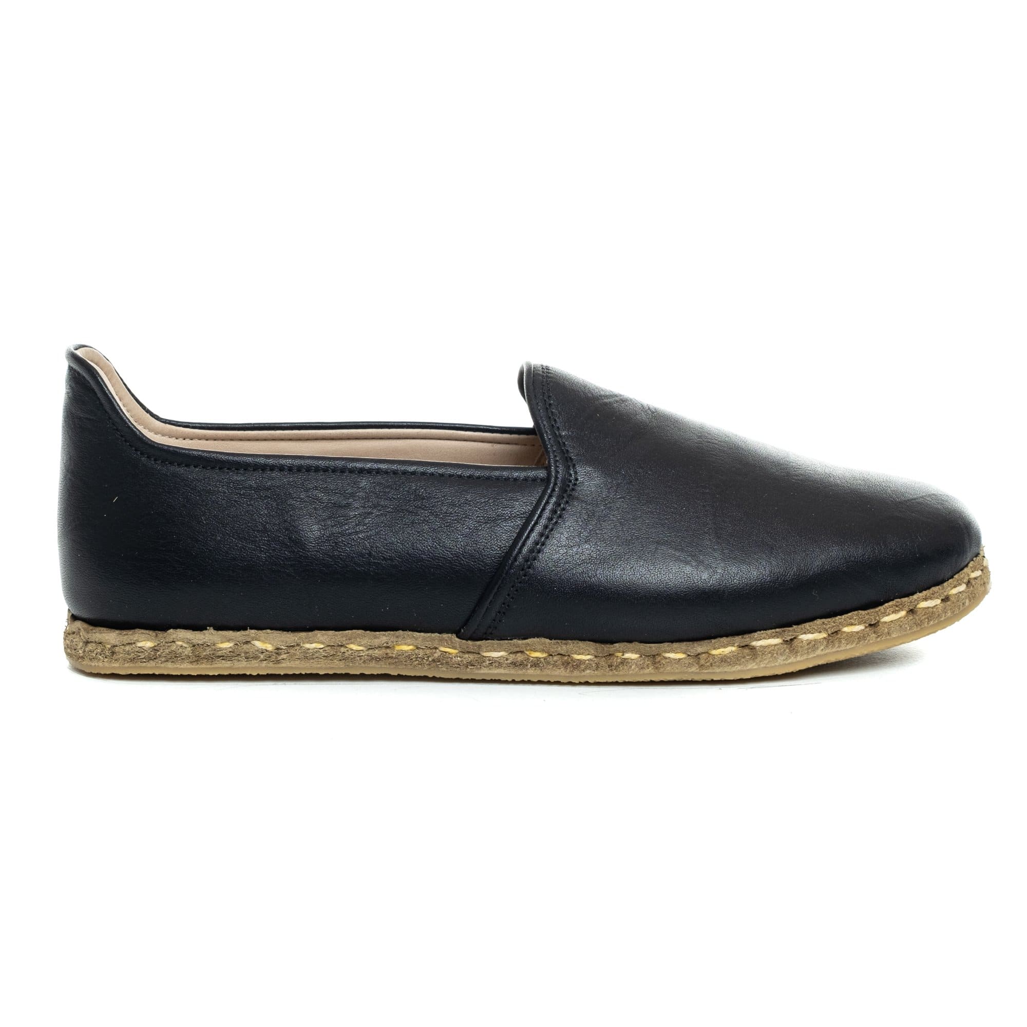 Black slip on espadrilles online