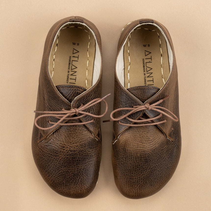 Women's Coffee Oxfords