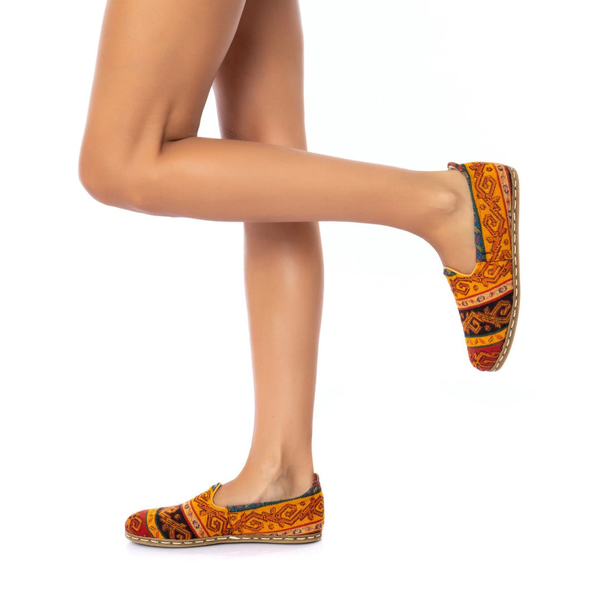 Yemeni Erkek Kilim Slip On Ayakkabı