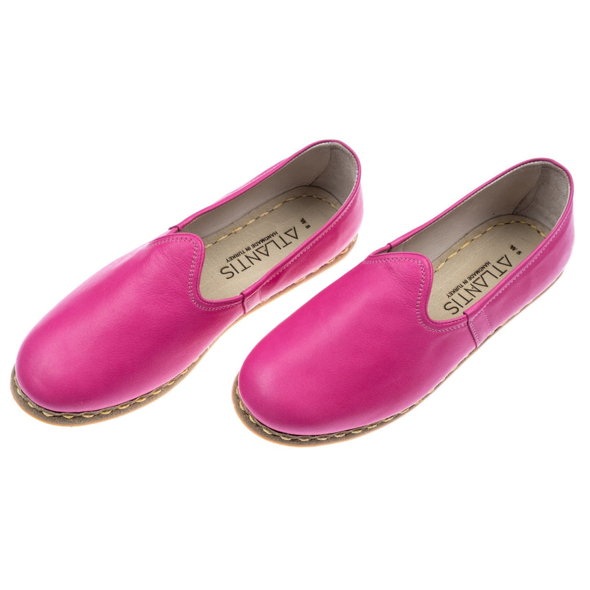 Rosa Slip-On-Schuhe für Herren