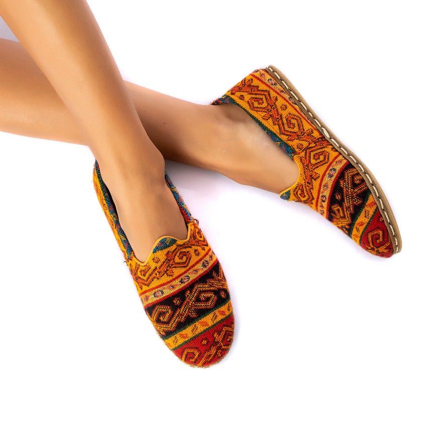 Yemeni Erkek Kilim Slip On Ayakkabı